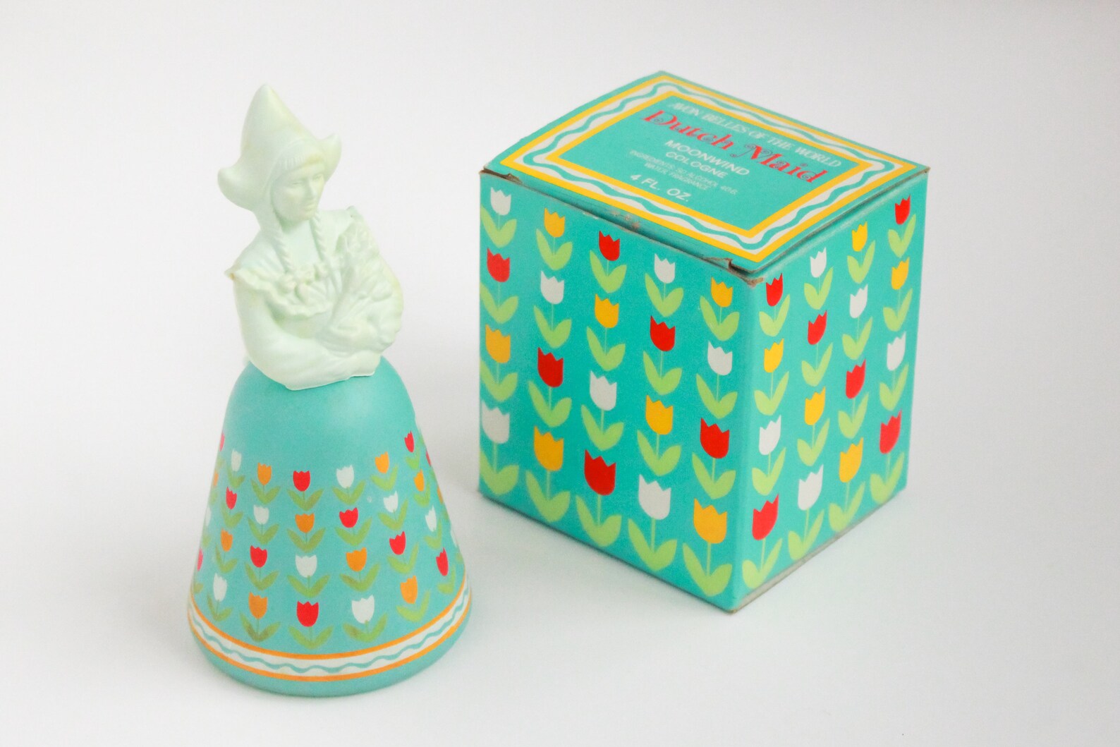 Vintage Avon Bottle Avon Dutch Maid Moonwind Cologne Vintage Etsy