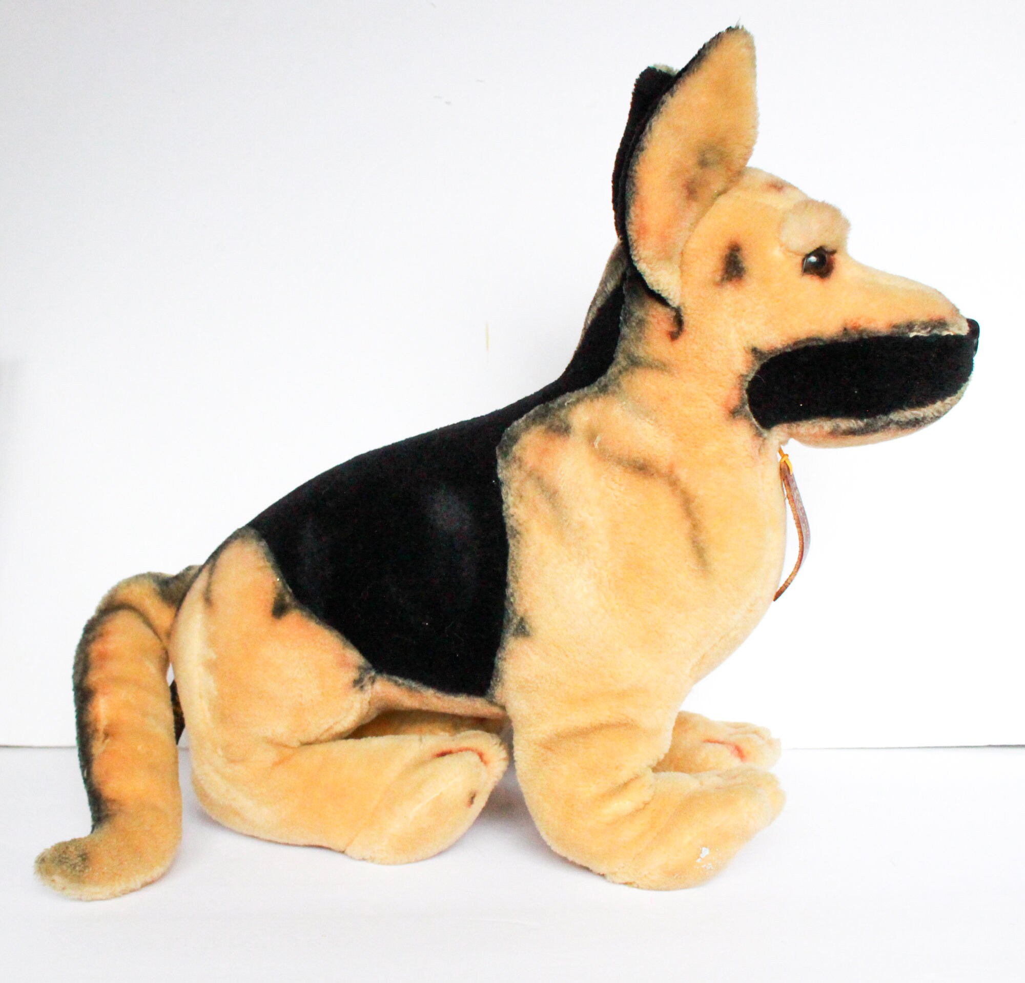 stuffed animal german shepherd dog