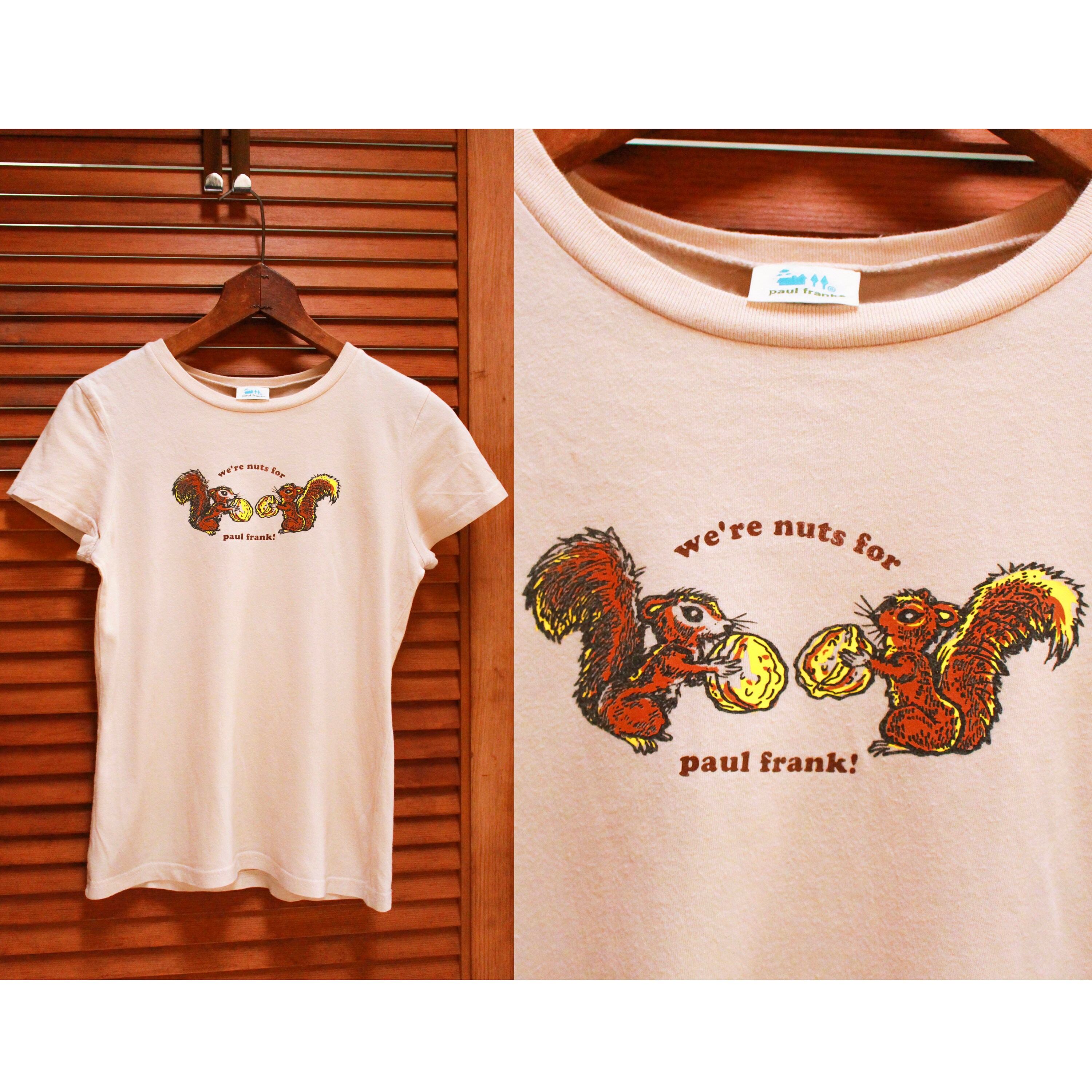 Camisa Vintage Paul Frank Estamos locos por la Paul - Etsy España