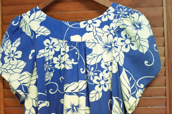 Vintage Hawaiian Dress, Vintage Hibiscus Dress, V… - image 3