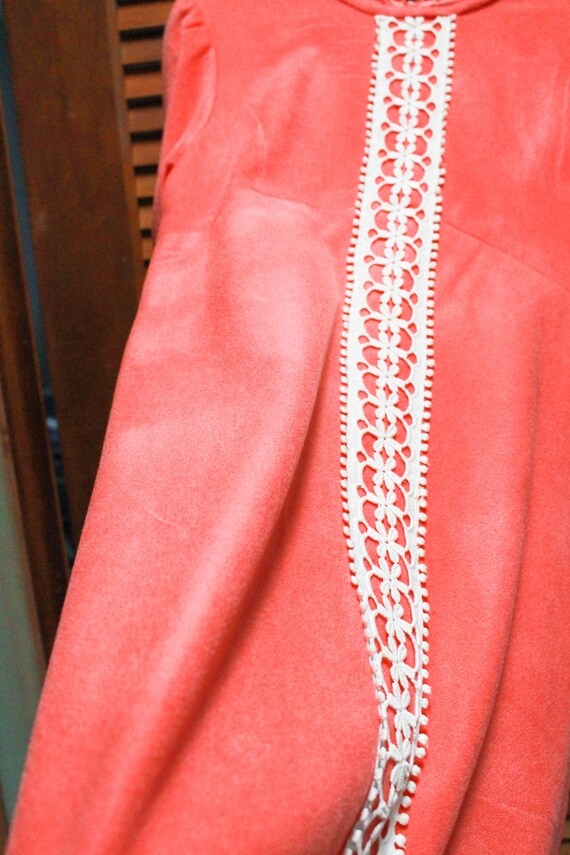 Vintage 1960s Dress, Vintage 1960s Fleece Dress, … - image 8