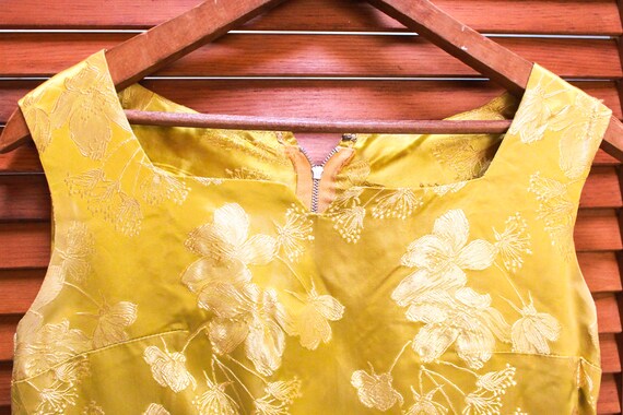 Vintage 1950s Silk Floral Dress, 1950s Dress, 50s… - image 2