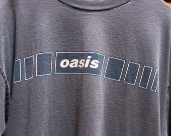 oasis ヴィンテージ オアシス 90年代 Tシャツ ネイビー