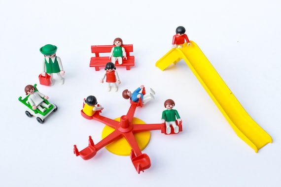 Vintage Playmobil Playground Set COMPLETE SET, Playmobil 3416