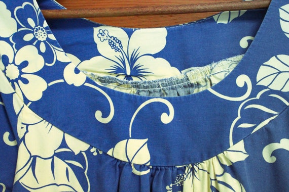 Vintage Hawaiian Dress, Vintage Hibiscus Dress, V… - image 6