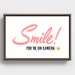 Smile You're on Camera Sign, Printable Sign, Printable Security Sign ...