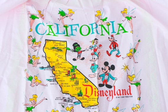 ディズニーヴィンテージ　エプロン Vintage Disneyland Apron, Vintage Disney Apron RARE, Tinkerbell