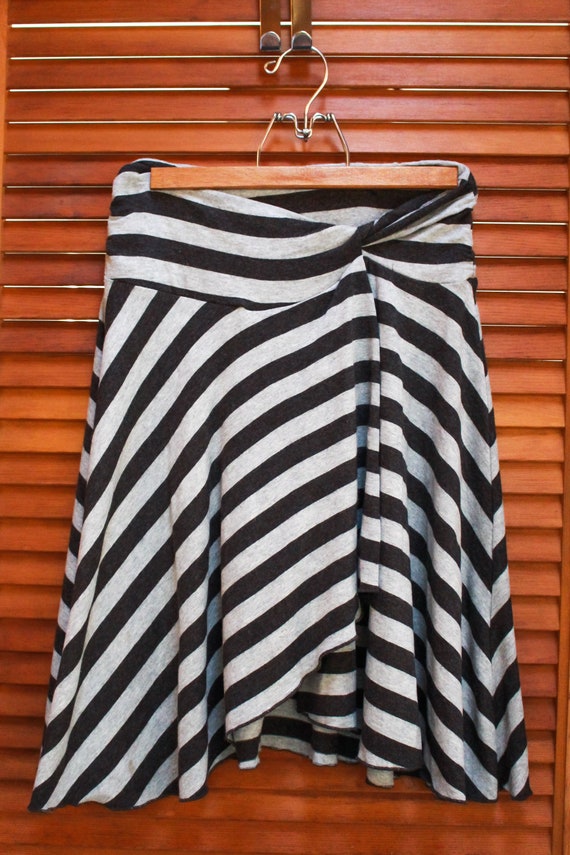 Vintage Y2K Skirt, Vintage Skirt, Vintage Striped… - image 2