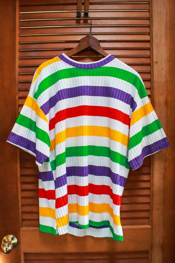 Vintage Striped Shirt, 1990s Shirt, 90s Shirt, Vin