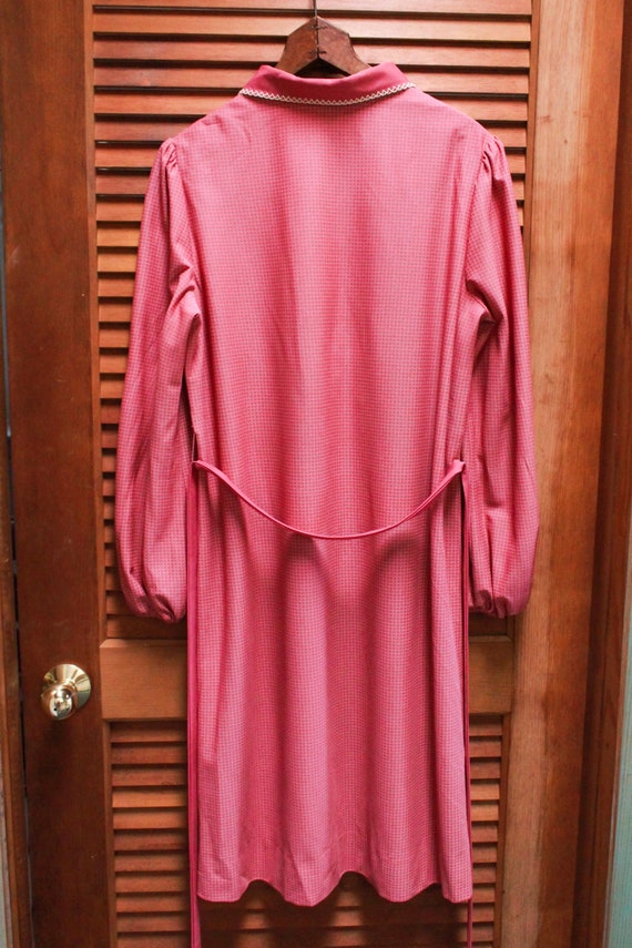 Vintage Pink Dress, Vintage 1970s Dress, Day Dres… - image 7