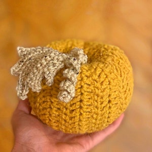 Crochet PATTERN pumpkin,  Halloween home decor, Thanksgiving decoration, Instant download PDF