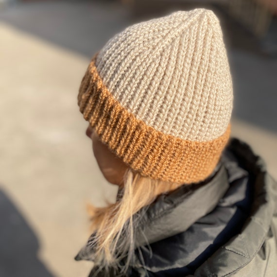 How to Crochet a Hat - Ribbed Beanie for Beginners