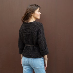 Crochet Pattern Secret Path Cardigan, Women Sweater, Women Clothing ...