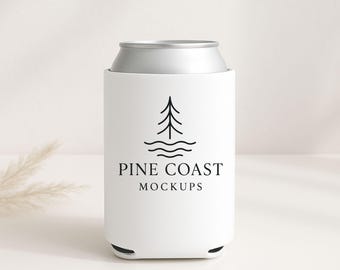 Can Cooler Minimal Studio Mockup (JPG)