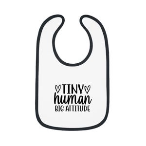 Cute Baby Bib with Big Attitude | Funny Infant Apparel, Baby Shower Gift, Newborn Essentials, Toddler Bib, Baby Gift