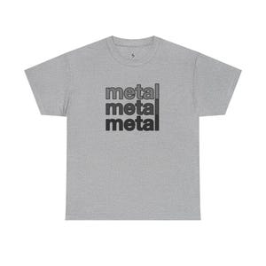 metal tee