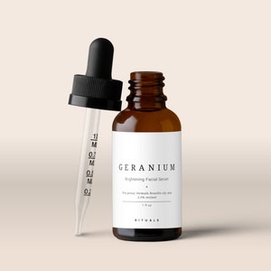 Apothecary Skincare Labels 1 Oz Face Serum Label Template - Etsy