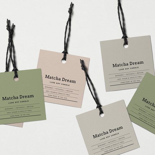 Clothing Label Custom Gift Tag Personalized Garment Care - Etsy