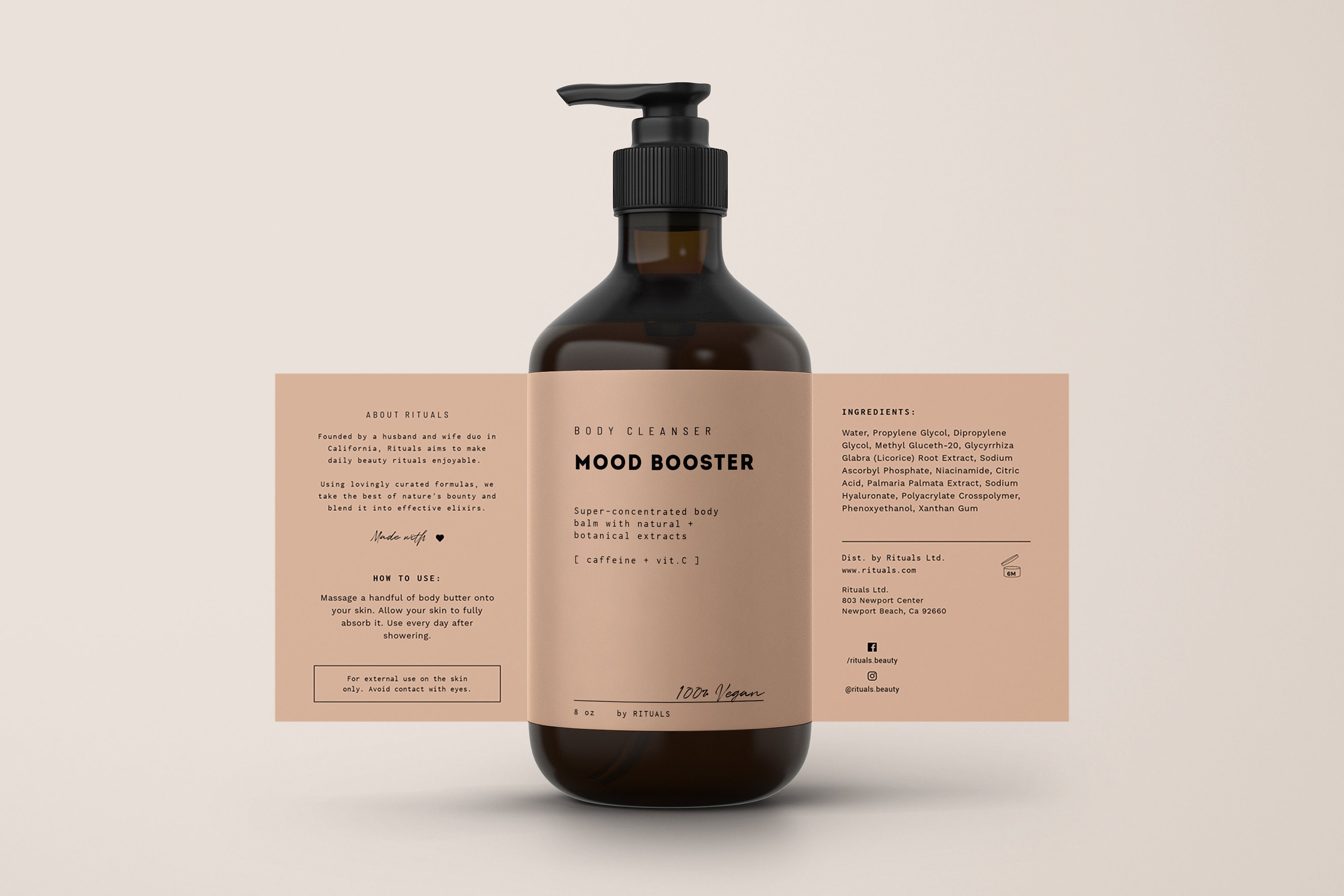 Soap Bottle Label Template Body Wash Product Labels Design Etsy