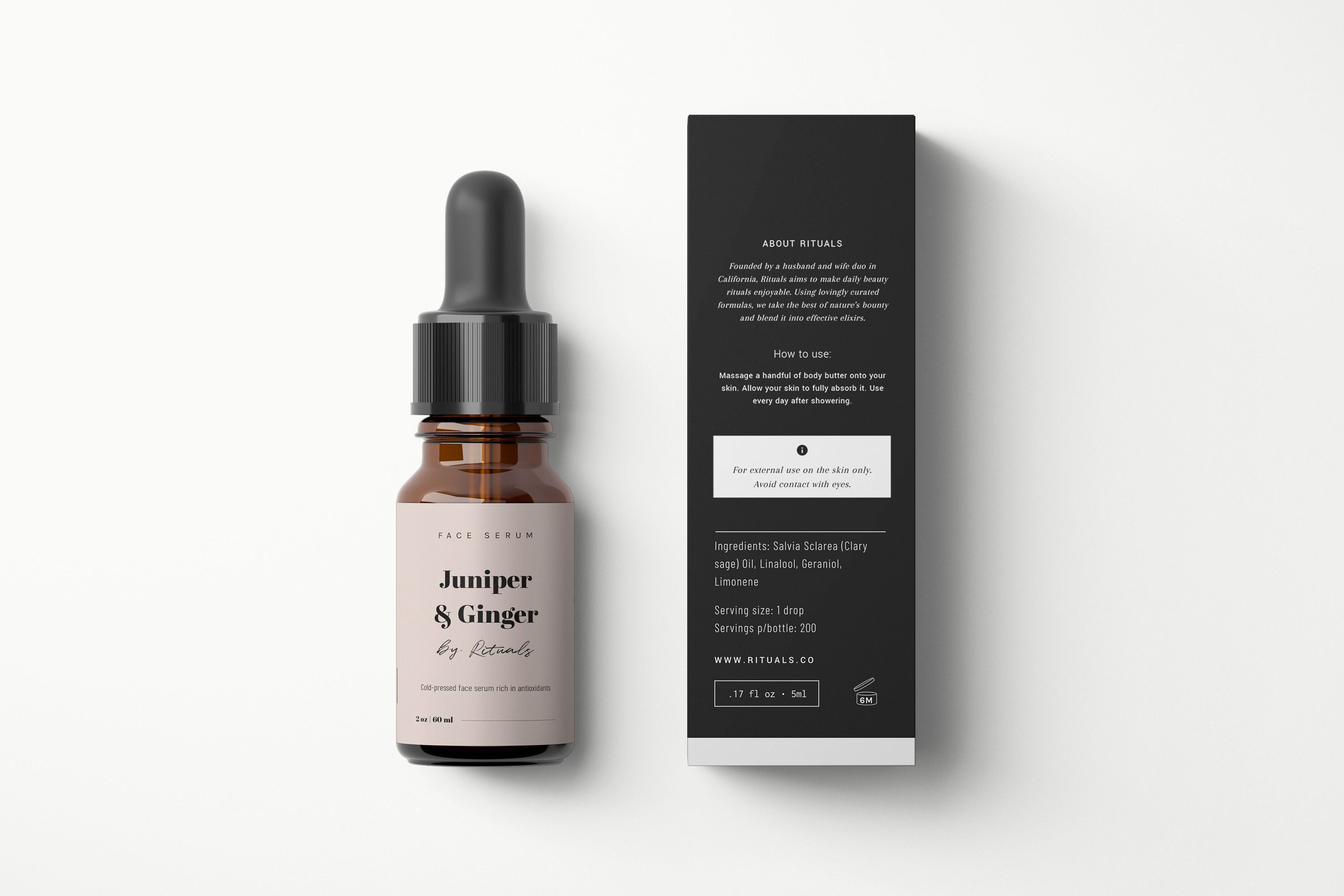 Editable Template For Beauty Product Packaging Design, Cosmetic.