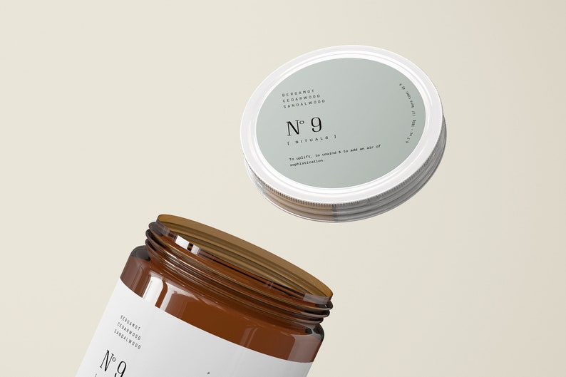 editable jar candle label template printable candle labels