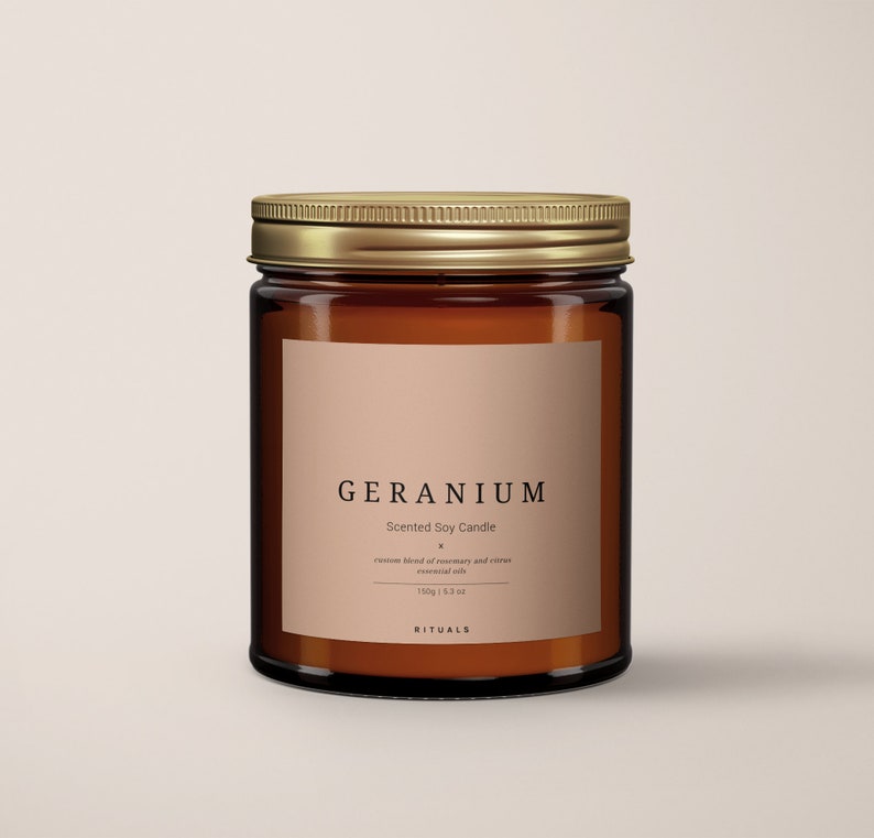 editable label diy candle jar label template customizable
