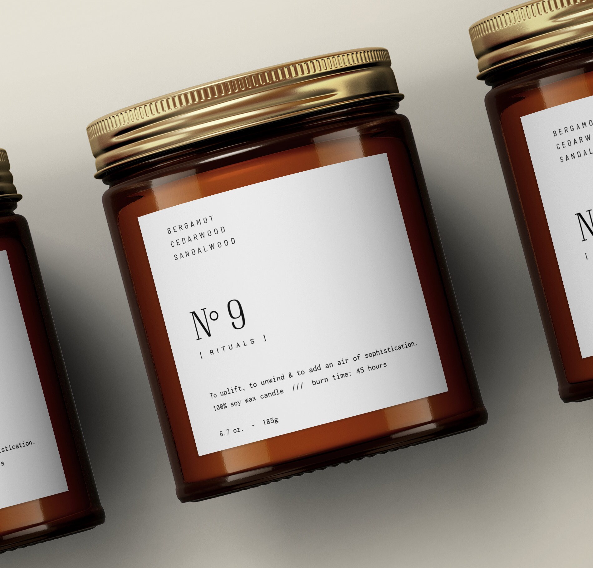 Editable Candle Labels, Candle Label Template, Printable Stickers for ...