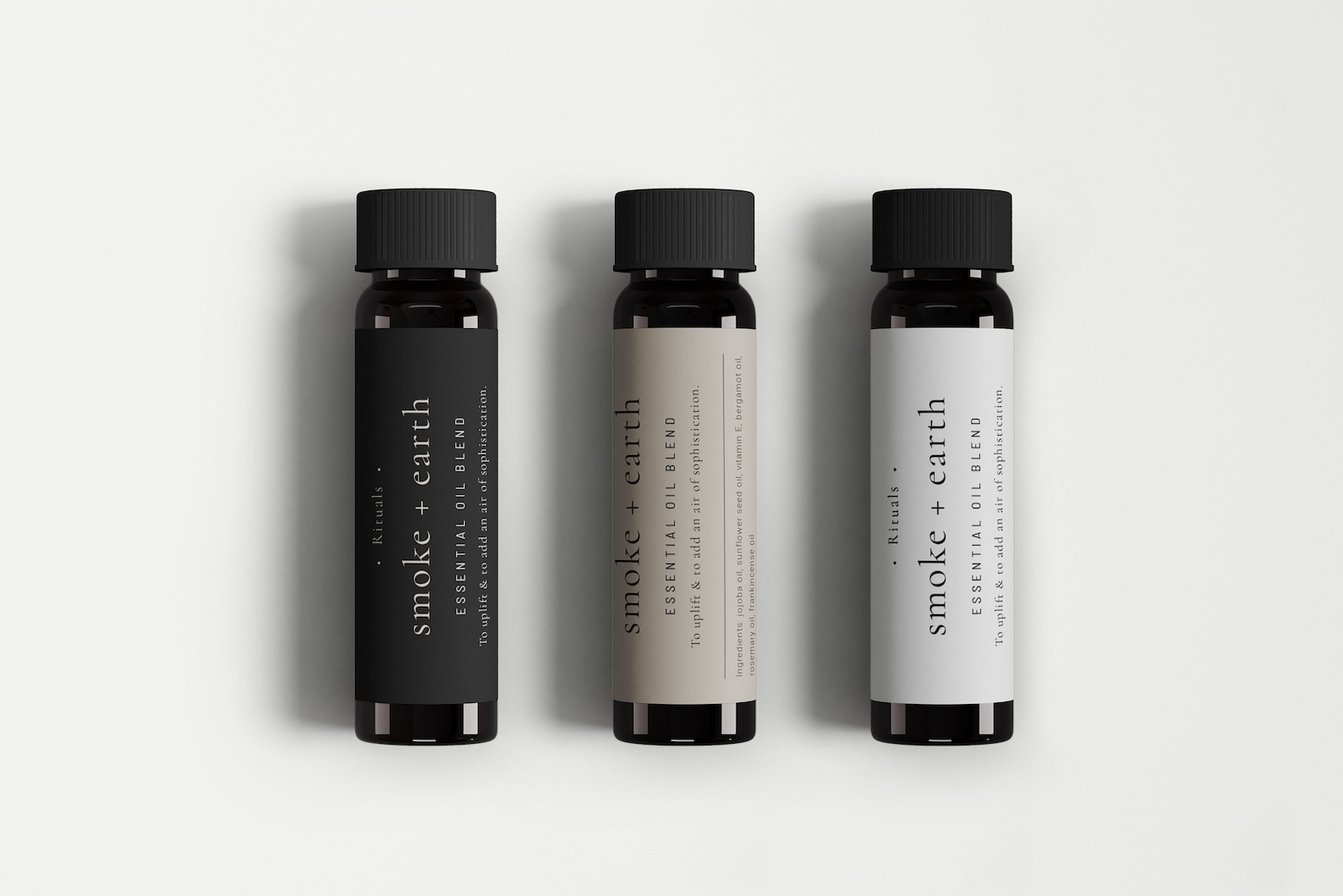 Essential Oil Roller Bottle Label DIY Editable Roll on Label Template ...