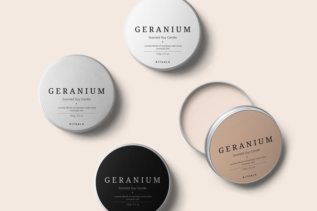 Lip Scrub Labels Stickers Circle, Round Lip Balm Labels Template DIY ...