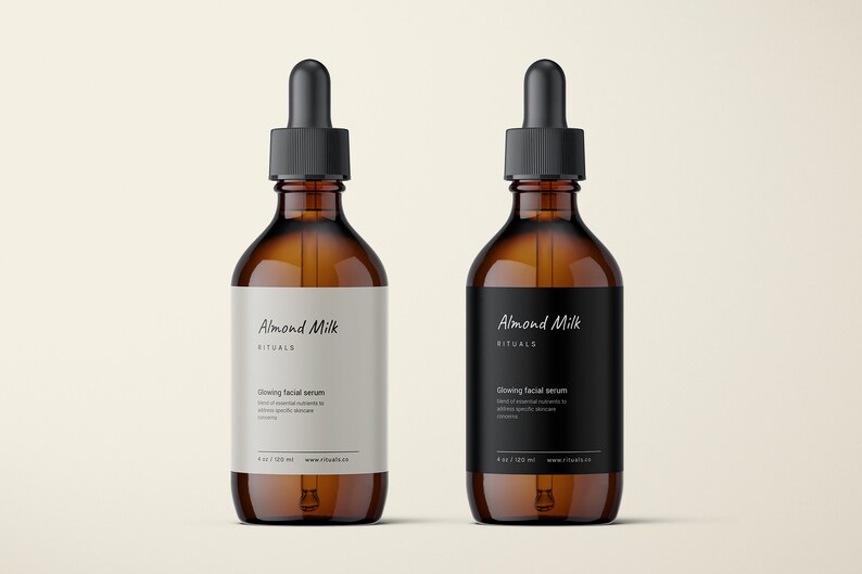 Custom 4 Oz Spray Bottle Labels Template DIY Bath and Body Etsy