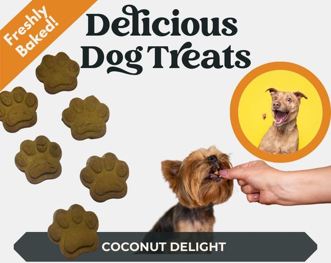Featured listing image: Coconut Delight Dog Treats