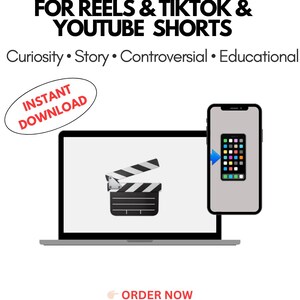 400 Viral Hooks for TikTok, Reels & YouTube Shorts | Content Creation Guide | Social Media Hooks | Instagram Growth | Content Ideas PDF