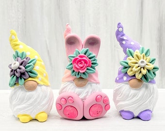 Easter Gnomes A/Easter Bunny Gnome/ Easter Eggs/  Easter Decor/ Easter Bunny Decor/ Bunny Gnome/ Polka-Dot Gnome/ Egg Gnome