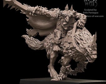 Goblin Boss Wolfrider