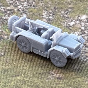 WW2 Italian SPA-Viberti AS43-47mm  Models Historical War Gaming  3d resin printed models