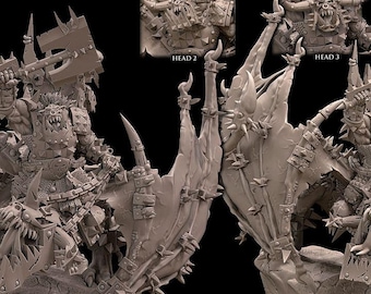 Iron Orc Warlord on wyvern
