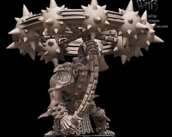 Goblin Hero Swinging ball and Chain