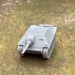 15mm  WW2 German Hetzer   Historical War Gaming x3 models  3d resin printed tanks