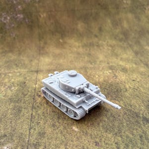 15mm  WW2 German Tiger I x3 Models Historical War Gaming  3d resin printed vehicles