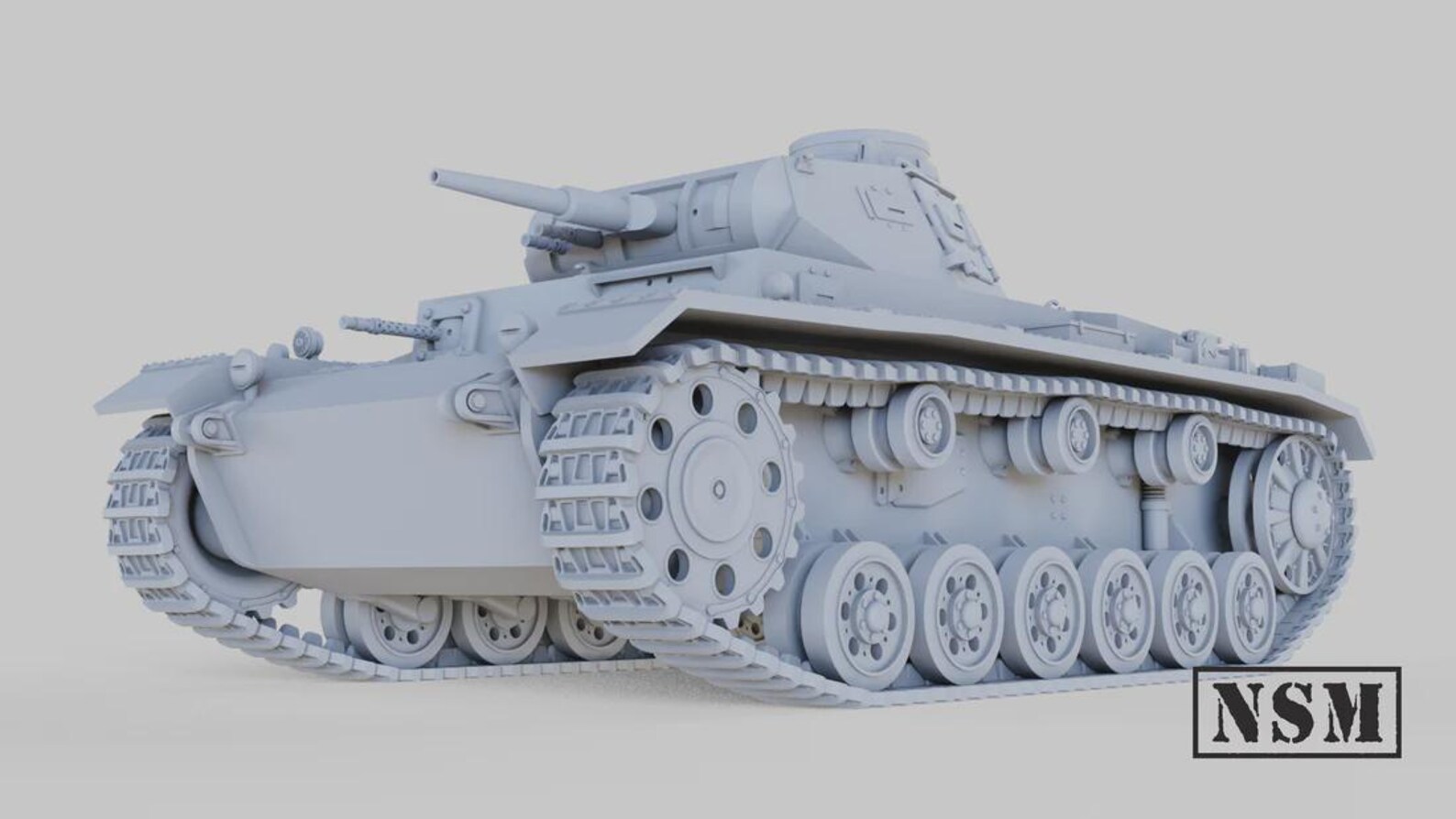 WW2 German Panzer III Ausf E by Night Sky Miniatures - Etsy