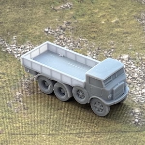 WW2 Italian Breda 52 Truck  Models Historical War Gaming  3d resin printed models