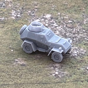 15mm WW2 Russian BA-64 Armoured Car x4 3D Resin printed Historical War Gaming Models