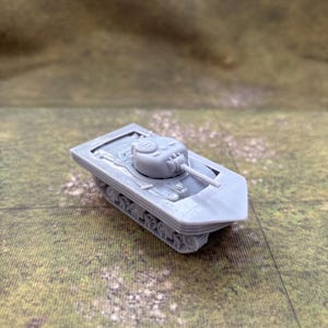 WW2 British Sherman M4A1 DD Tank Model: 15mm Resin Printed (x3 Unassembled & Unpainted Models)