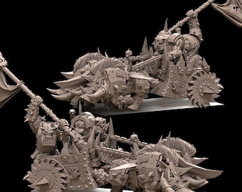 Iron Orc Chariot Avatars of war