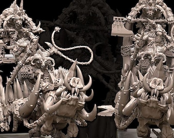 Beastmen Chariot Avatars of war