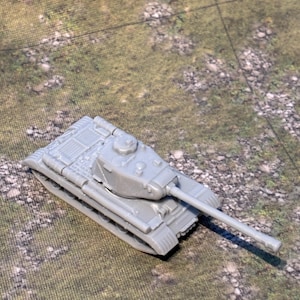 WW2 Russian IS-2 Tank  3D Resin printed Historical War Gaming Models