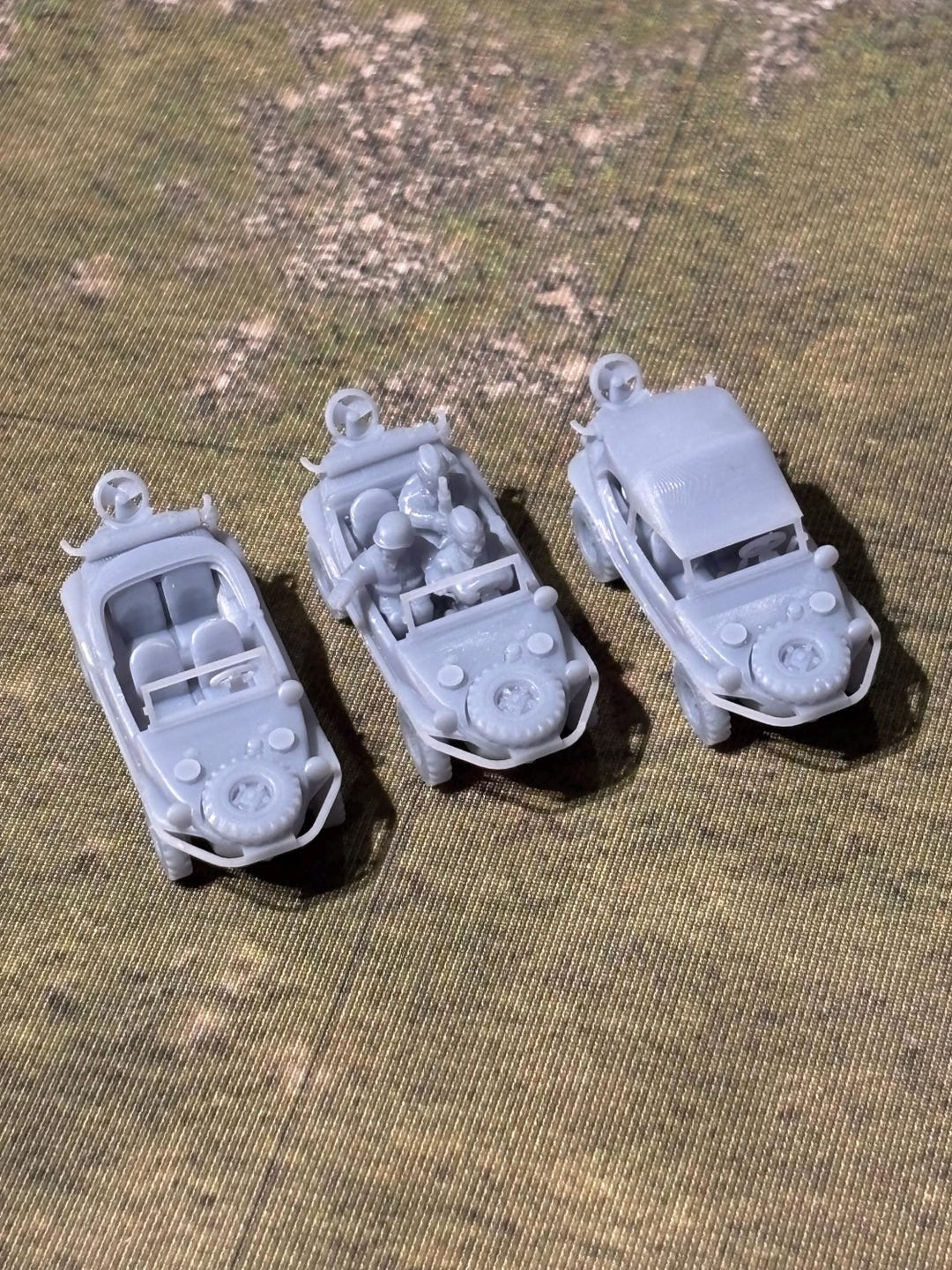Greman Modles WW2 German Schwimmwagen Models Historical War Gaming 3d Resin Printed ...