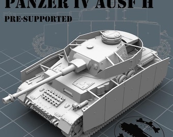 WW2 German Panzer IV Ausf H by TCR Designs Various scales available