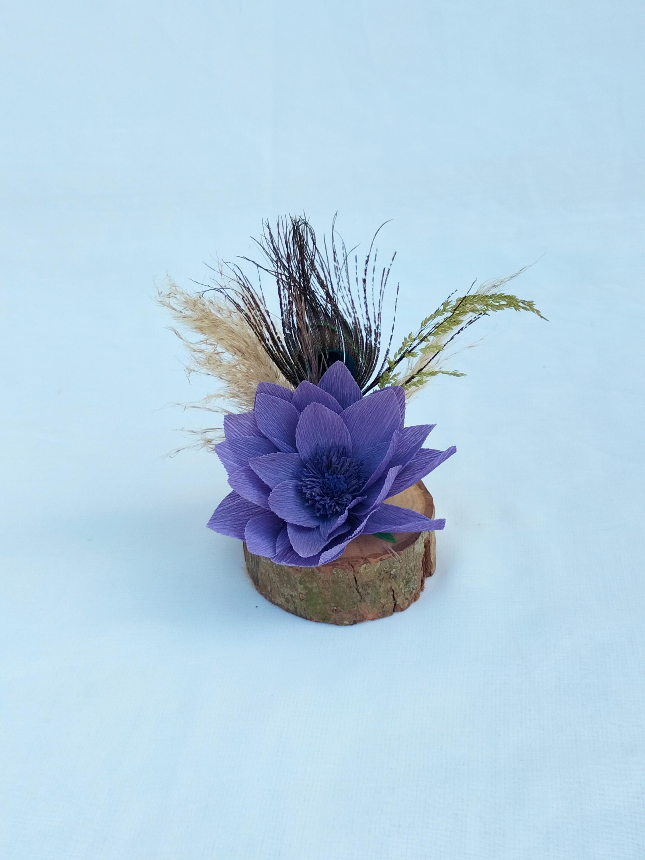 Lot 20 Fleurs En Papier Mexicain - 10 Couleurs, 6 Fleurs 3D - Pour DIY - Neuf