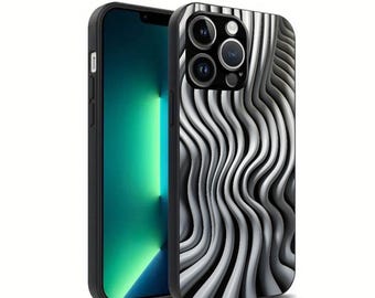 Silicone Phone Case for iPhone and Samsung | Shockproof Slim Cover  / Phone Case with Unique Decoration